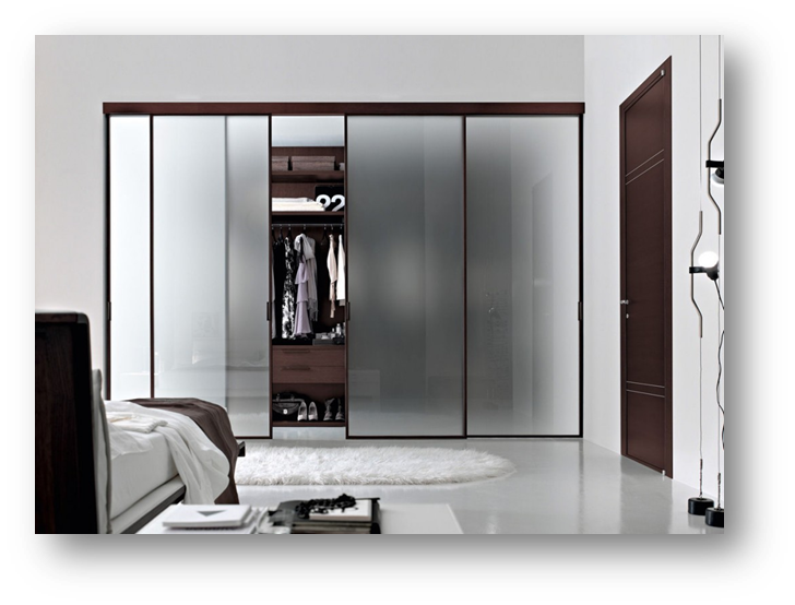 Frosted Glass Door for Entrance