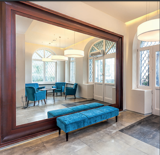 Home Looks Larger With Mirror Glass
